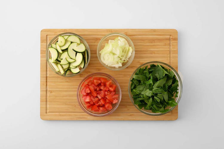 Prep Ingredients & Cook Bacon