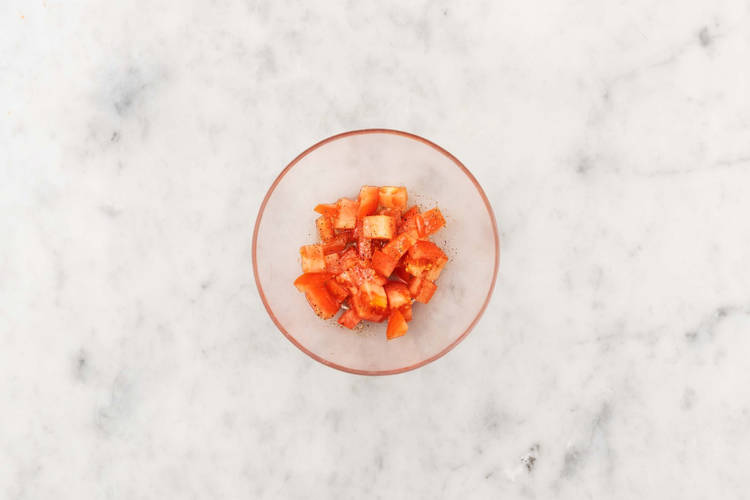 Mix the Dressing