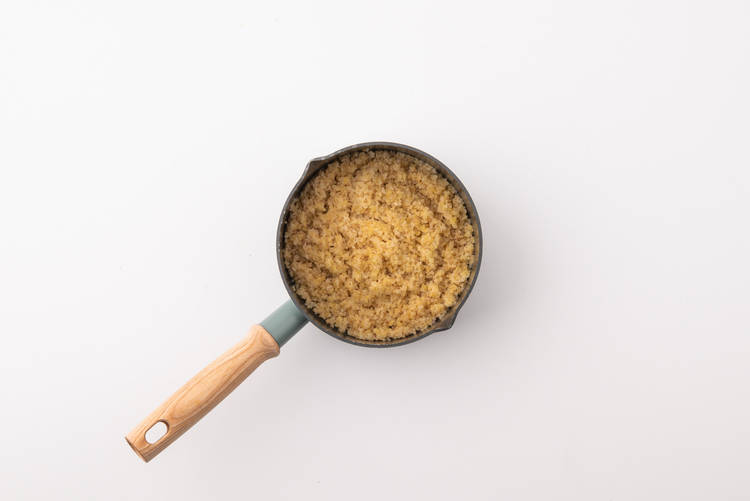 Boil the Bulgur Wheat 