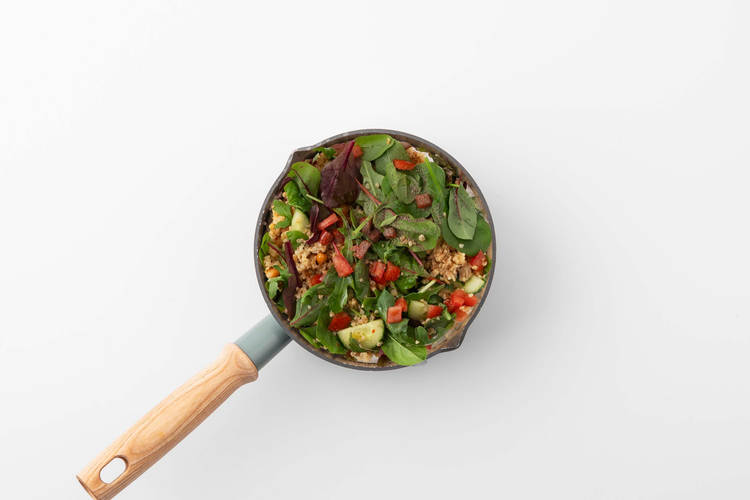 Make the Bulgur Salad
