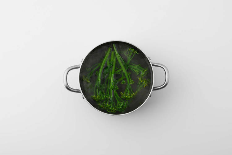 Broccolini koken