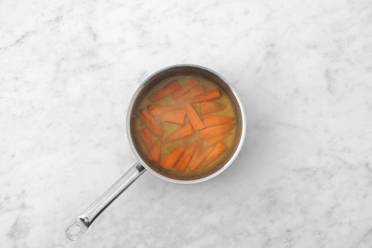 Zoete aardappel koken