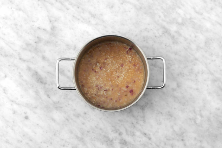 Préparer le risotto