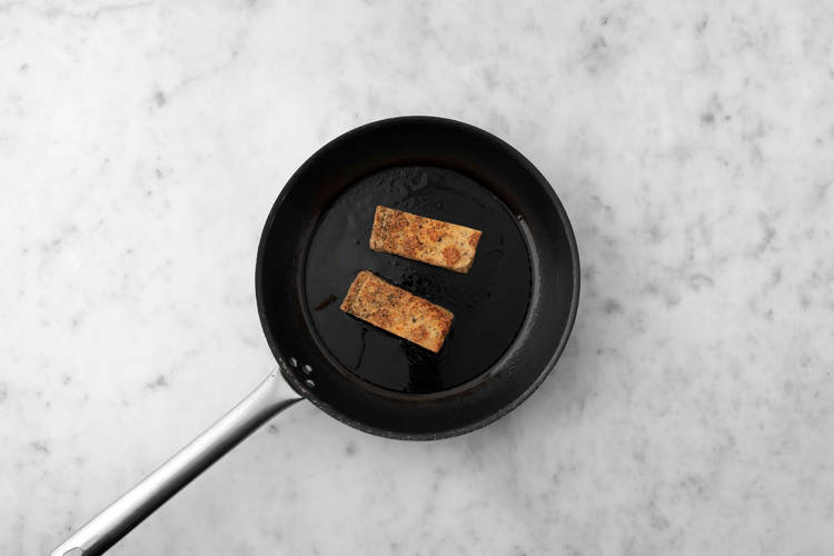 Tofu anbraten