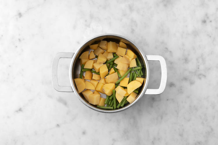 Gemüse kochen