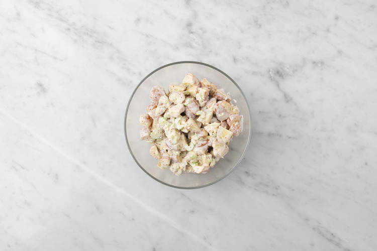 Préparer la salade de pommes de terre