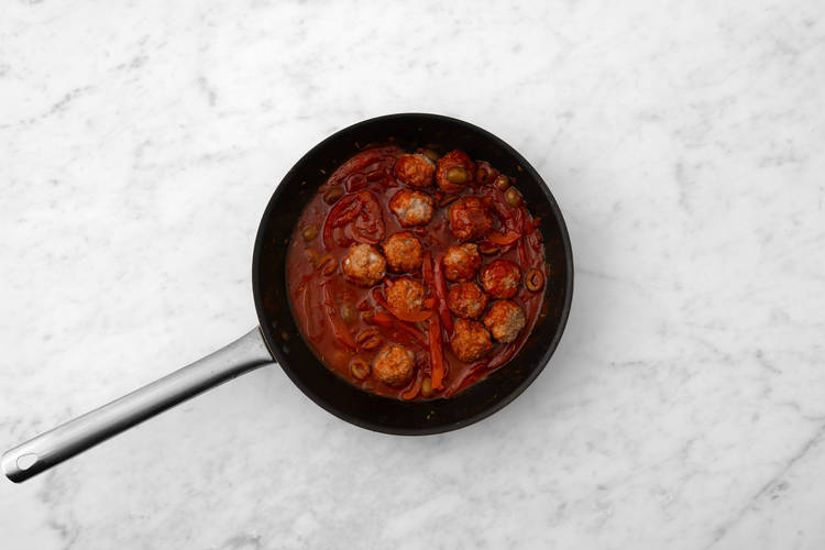 Cuocere le polpette
