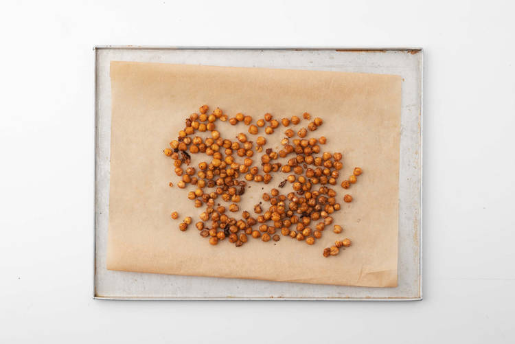 Kikkererwten roosteren