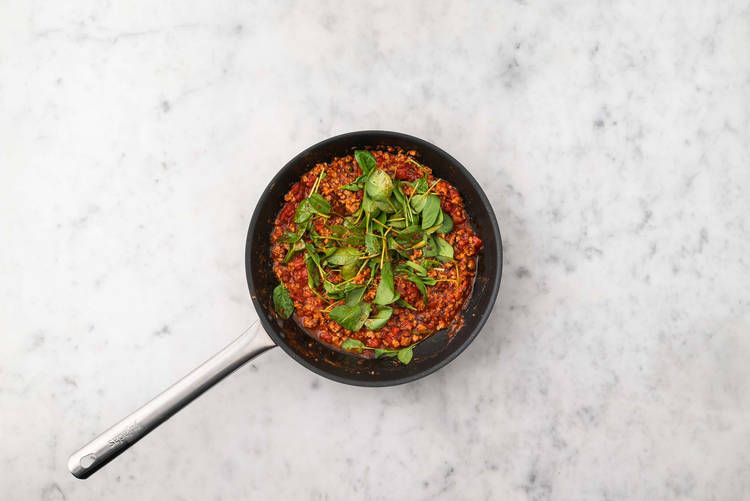 Add the Spinach
