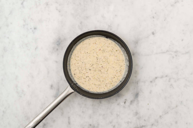 Make the Creamy Sauce