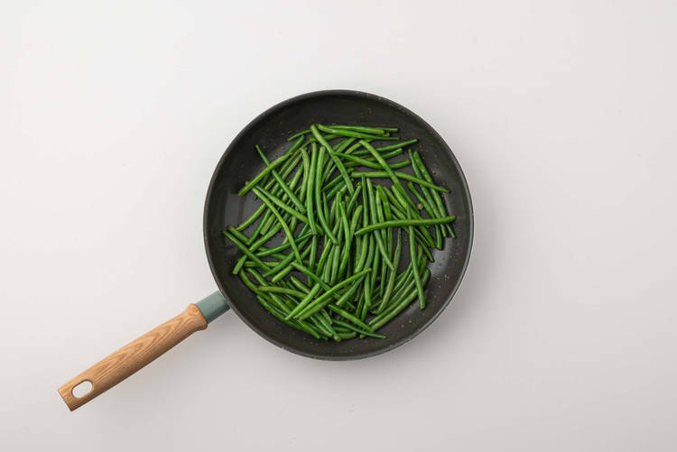 Sperziebonen bereiden