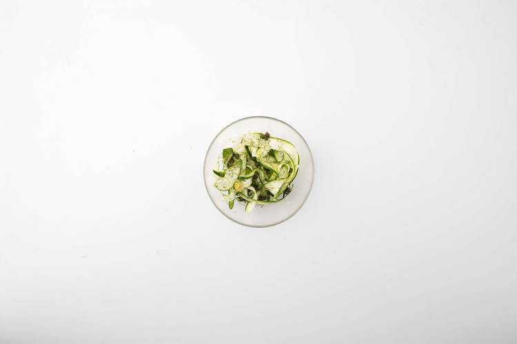 Frisse courgettelinten maken