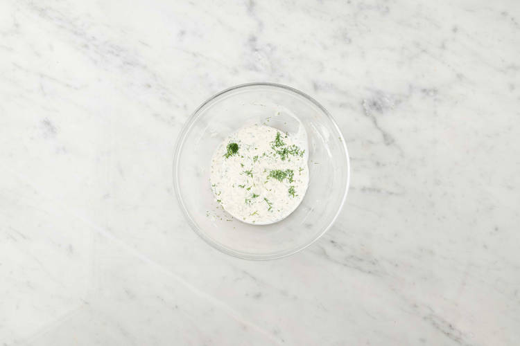 Make creamy dressing