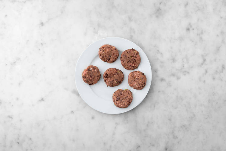 Préparer les galettes