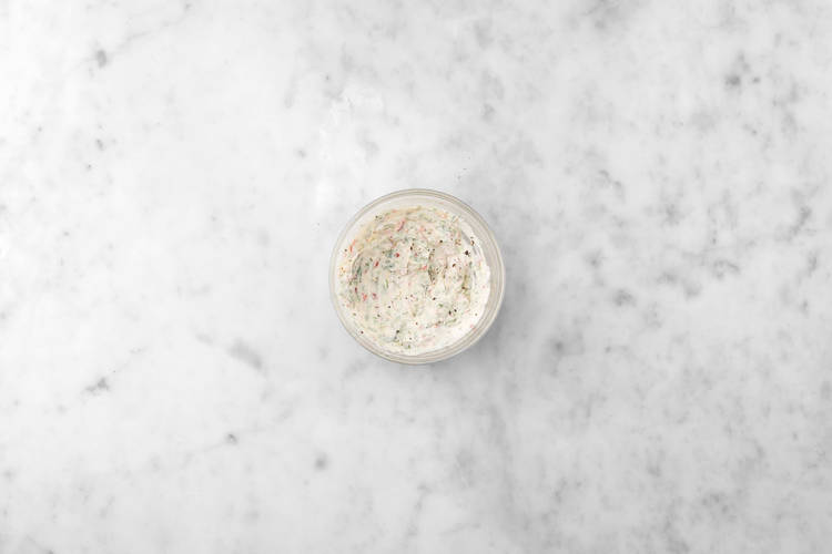 Finish prep and make aji verde