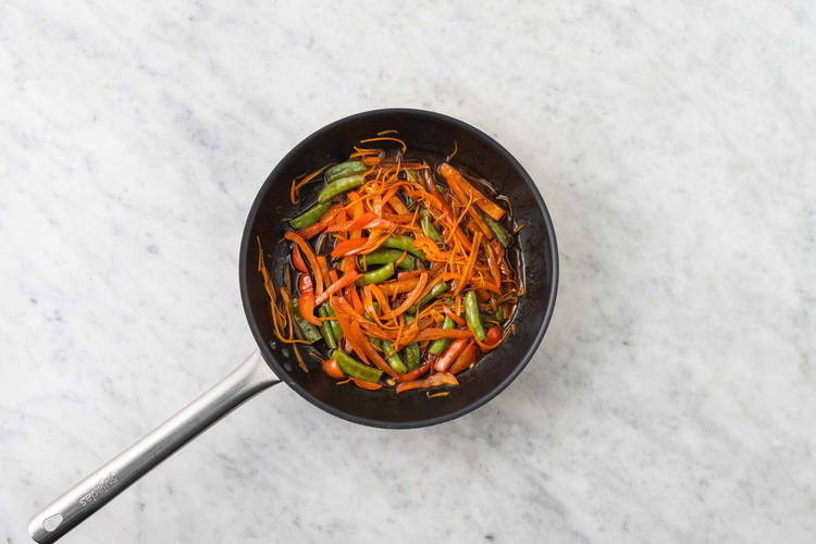 Terminer les légumes