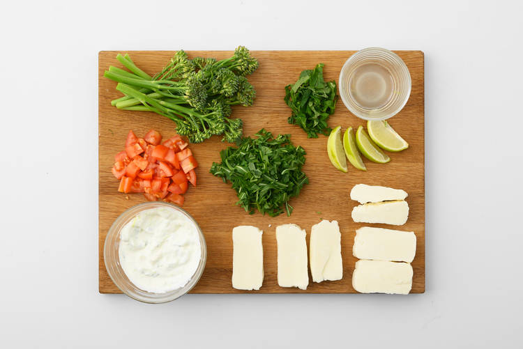 Prep the Veg & Make the Dressing 