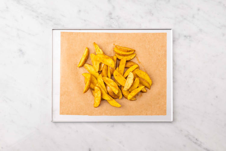 Préparer les pommes de terre