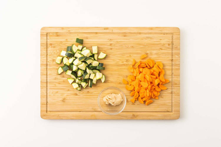 Prep Veggies & Toast Almonds