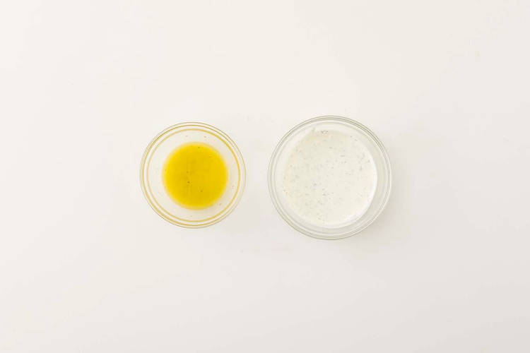 Make Dressing & Yogurt Sauce