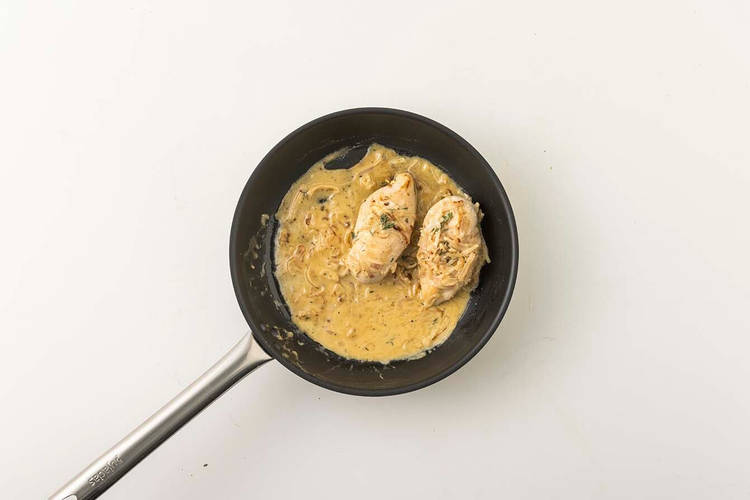 Cook Sauce & Finish Chicken