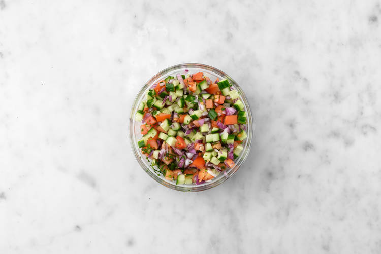 Blanda pico de gallo
