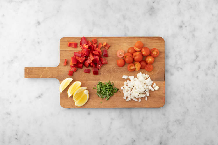 Forbered grøntsager