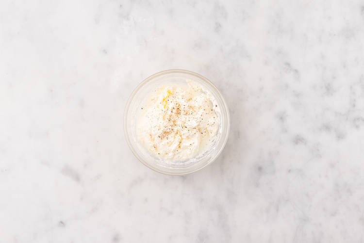 Préparer le fromage frais au citron