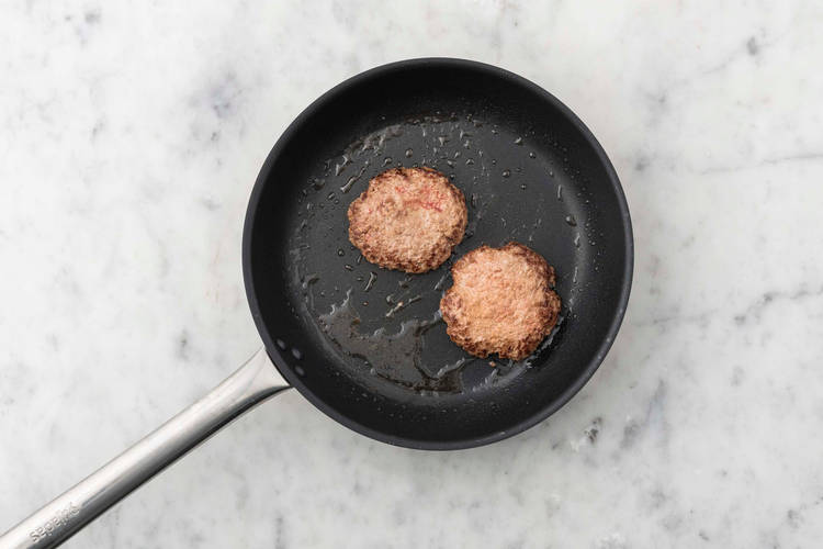 Cuire le burger