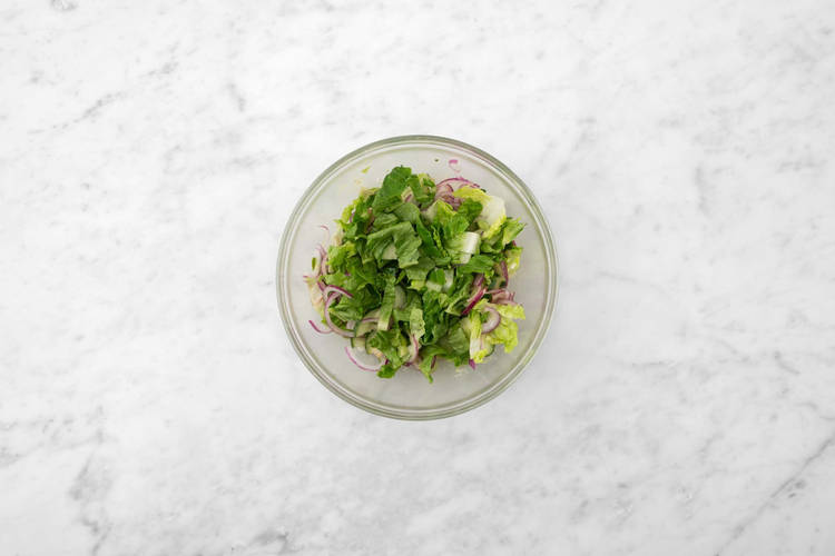 Salade maken