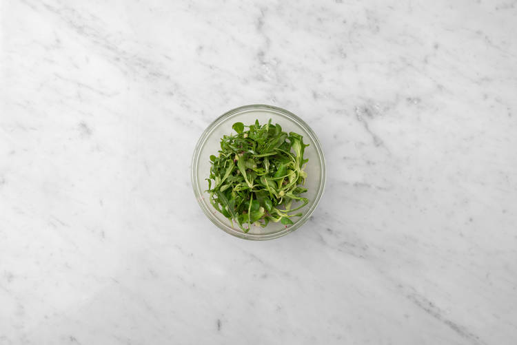 Zalmsalade maken