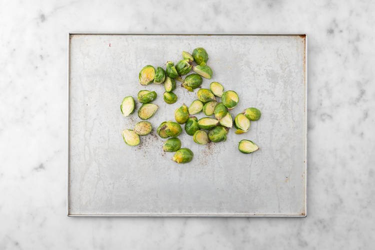 Préparer et rôtir les choux de Bruxelles