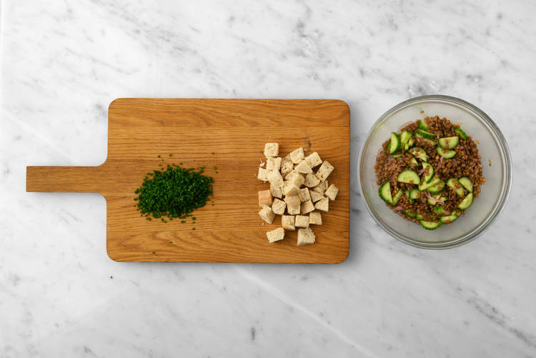 Préparer et mariner les lentilles