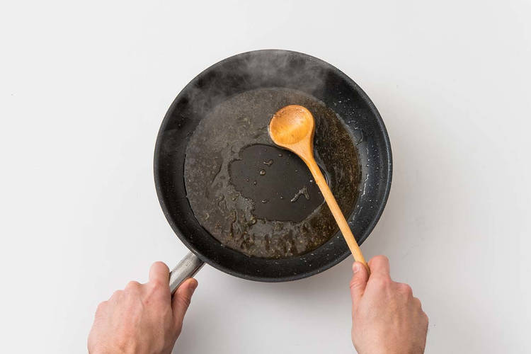 Make Balsamic Pan Sauce