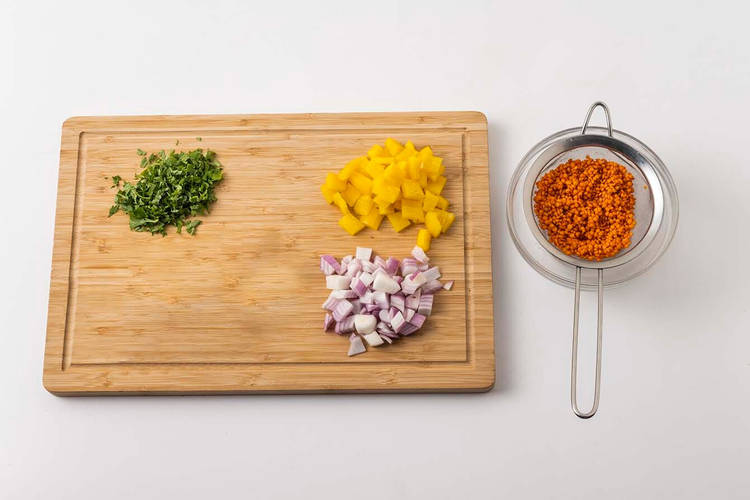 Prep Dal Ingredients
