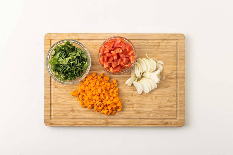 PRÉPARER LES INGRÉDIENTS