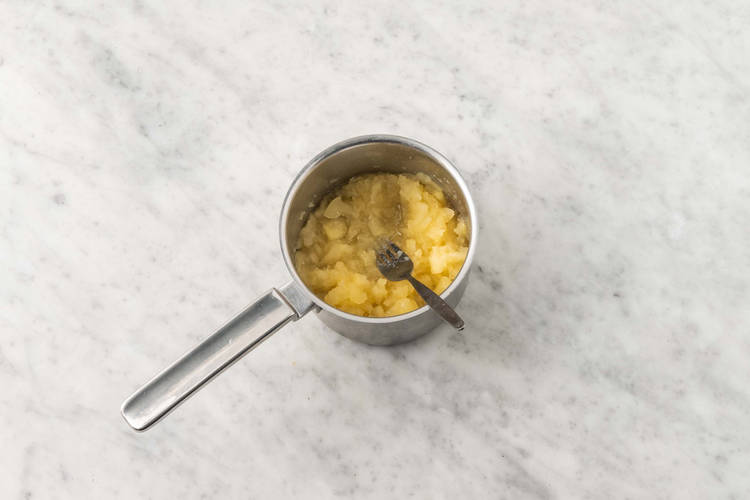 Préparer la compote de pomme