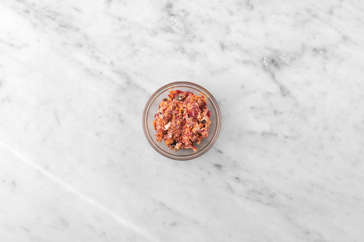 Préparer la salade de carotte