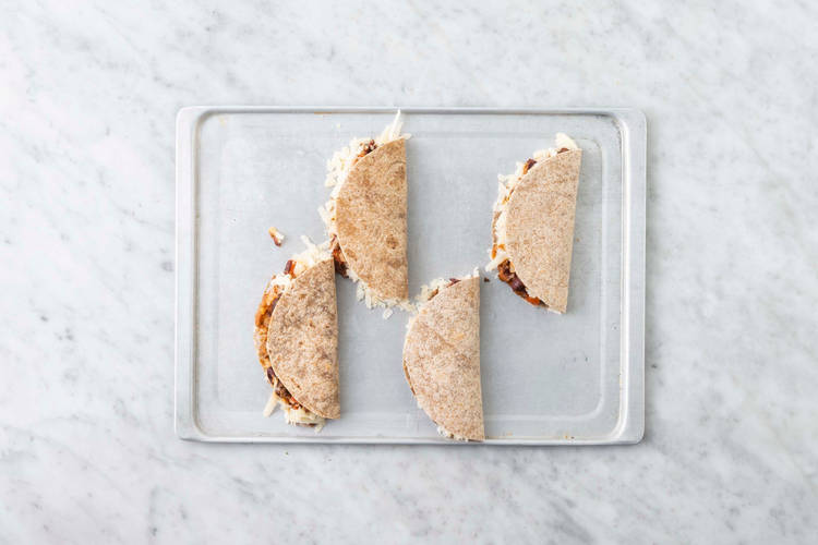 Assemble your Quesadillas 
