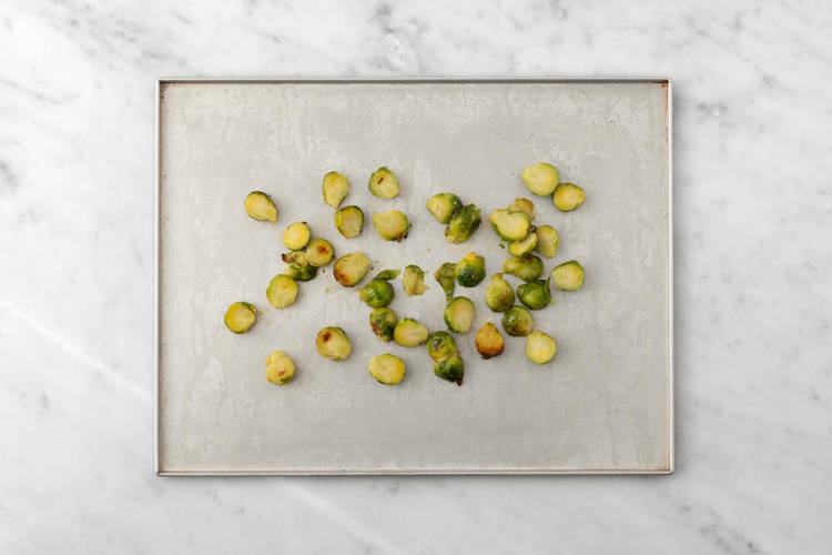 Roast Brussels sprouts