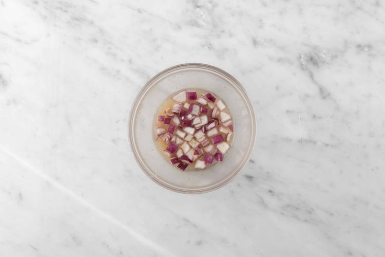 Préparer la vinaigrette