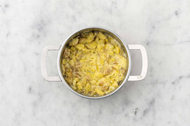 Assaisonner les pommes de terre