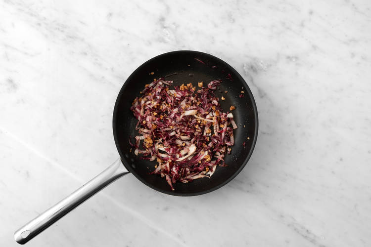 Cuocere il radicchio