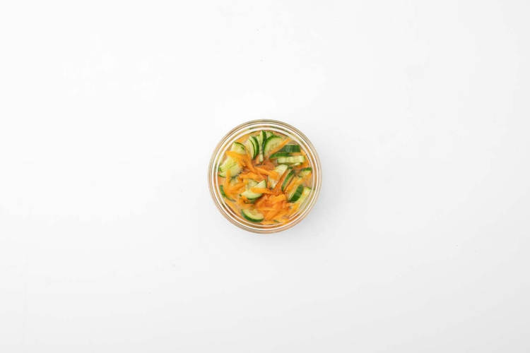 Prep Ingredients & Pickle Veggies