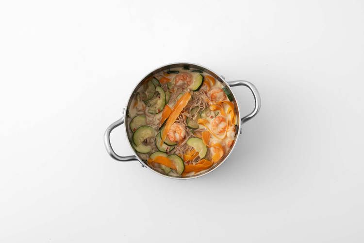 Garnalen koken