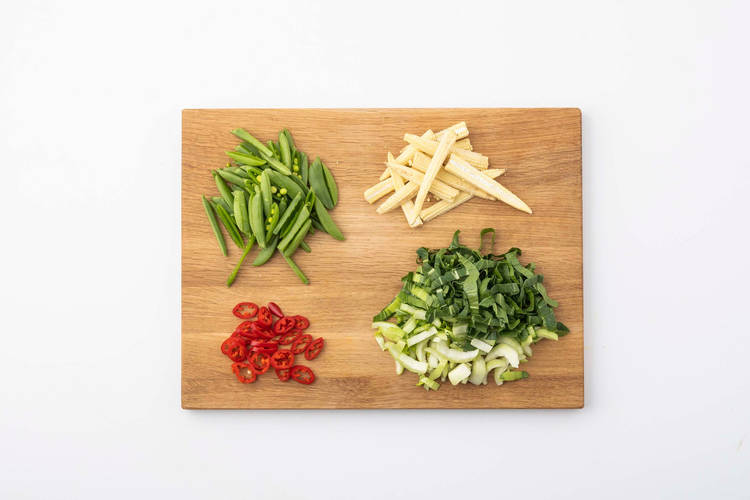 Prep the Pak Choi