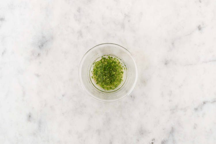 Faire l'huile de coriandre