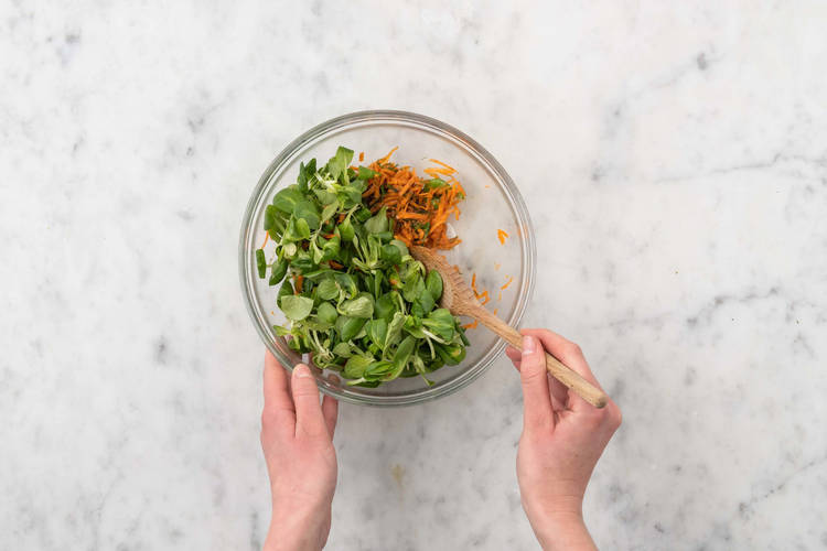 Assaisonner la salade