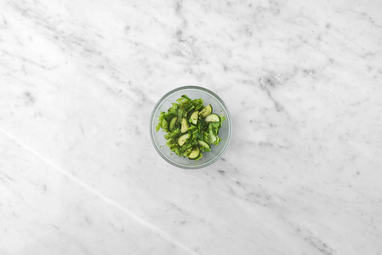 Salade maken