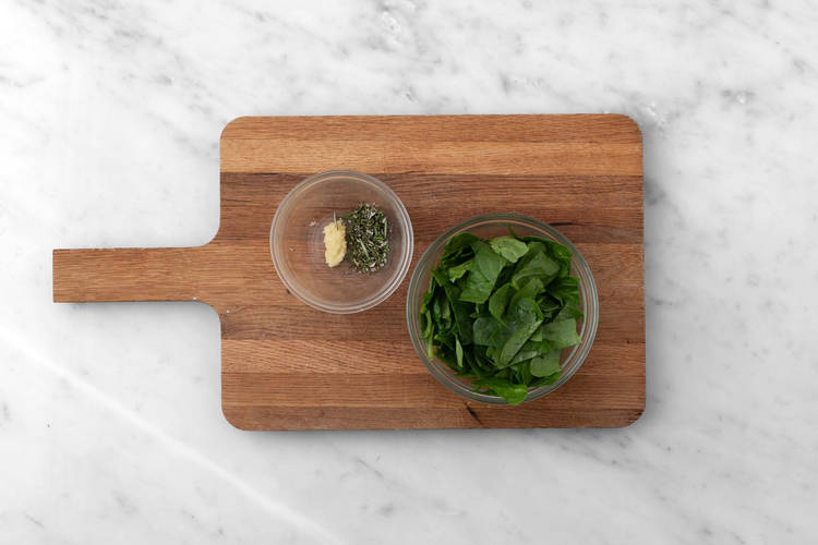 Prep and cook shrimp